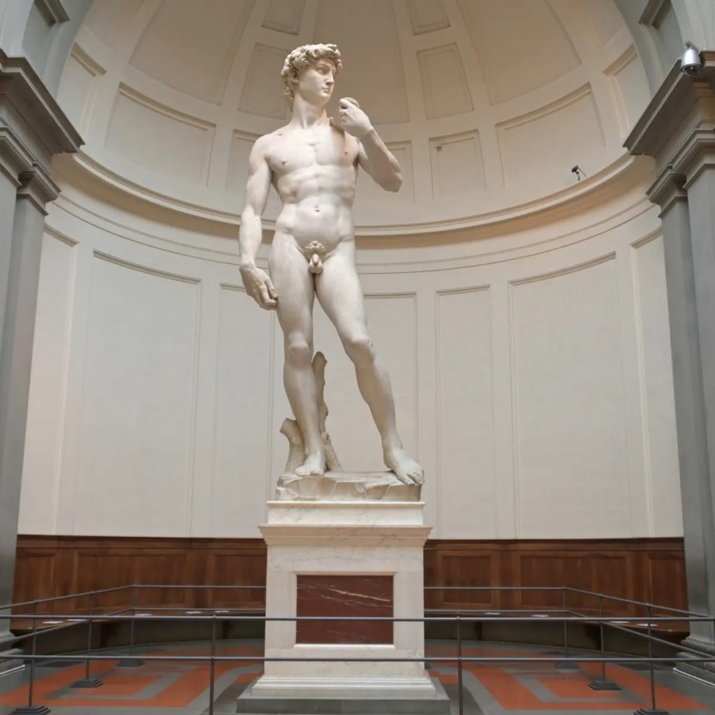The David from Michelangelo